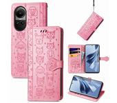 For Oppo A57 a92 A72 A52 A83 F15 a91 A15 A35 Renault 10 cph2531 billetera con de tarjeta de carcasa de teléfono móvil clip li