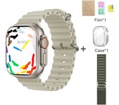 2025 New HK9 Ultra 2 MAX Smartwatch Bluetooth Call Heart Rate Detection Sports Mode Flashlight 1GB Memory AMOLED Compatible with Android IOS Smartwatch