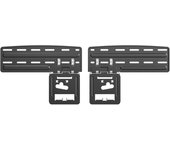 Pared para 2021 Samsung TV 43-85 Pulgadas, Micro Gap Soporte de Pared Fijo para TV Samsung Neo QLED, QLED and Crystal UHD con Carga de 60 kg, VESA máx. 400x400 mm