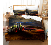 Farmer Tractor Large Car Bedding Set Twin Duvet Cover Set 3D Print Comforter Cover Bedclothes for Boy Girl Bedding Sets Decor