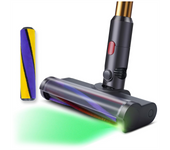 Head Replacement for Dyson V7 V8 V10 V11 V12 V15, Cleaner Head Soft Roller Brush with Dust Detect Light Floor Attachment