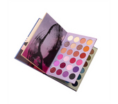 HUDA STORY 72-Color Folding Eye Shadow Book Beads Sequins Stage Multi-Color Folding 3-Layer Book Makeup