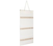 Large Capacity Wall Mount Headband Holder Sturdy Rope Wall Hanging Felt Headbands Organizer 30 /40Grids Space Saving
