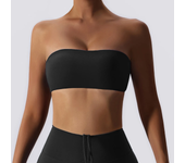 Ctenkevet-Sujetador sin tirantes para mujer, sujetador de Yoga, ropa interior deportiva para gimnasio, Top de tubo para mujer, Sujetador deportivo, Top corto de Fitness para mujer