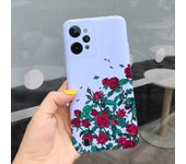 For Oppo Realme C31 Case RMX3501 Soft Liquid Silicone Daisy Beauty Flowers Back Cover For Realme C31 C 31 RealmeC31 Coque Funda