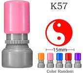 High Quality Plastic Golfer Gift Golf Accessories Golf Ball Stamper Golf Stamp Marker Mark Seal