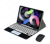 Touchpad Keyboard for Galaxy Tab S9 FE SM-X510 X516B 10.9 inch Case Stand Keyboard Case with Pencil Slot Spanish Keyboard