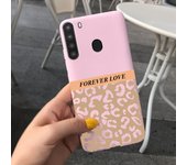 For Samsung Galaxy A21s A21 Case 6.5 inch Milk Cow Ins Style Soft Silicoen Back Cover Samsung A21s SM-A217F A 21s Coque Fundas