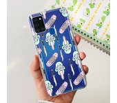 Matte Phone Case For Samsung galaxy A21S Smart Phone Cover Soft Silicone TPU Back Cover For Samsung A21s Galaxy Football Cartoon