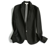 Women's knitted small suit 2024 new suit coat ladies' suit small children's autumn wear