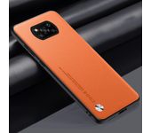 Luxury PU Leather Case For Xiaomi Poco X3 Pro Matte Back Cover Silicone Protection Phone Case For Poco X3 NFC X3Pro PocoX3 Coque
