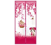 Hands-free Magnetic mosquito net door net Anti fly insect mosquito door screen Anti-Mosquito Magnetic curtain mesh for door