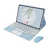 Trackpad Keyboard Case For Lenovo Tab P11 Pro 2nd Generation 2022 11.2 inch TB-132FU/138FC Spanish Keyboard Wireless