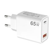 65W GaN Charger Fast Charging Phone Adapter For iPhone 16 13 11 12 14 15 Pro Max USB Type C PD Charger For Samsung Xiaomi Huawei