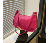 Vintage de cuero sólido de la PU del hombro de la bolsa,Señoras bolso de moda,Casual Tramp Cartera,Bolso Tote,Bolso de las señoras,Bolso Baguette Commuter Moda