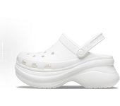 Buroalma  Sandalias Crocs Classic Mega Crush Clog Bone White para Mujer