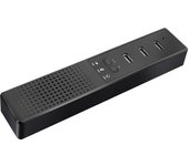 3 in 1 Computer Speakers with Microphone & Hubs USB Conference Speaker, PC Mic for Video Conference