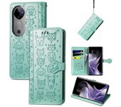 Hermosa carcasa de teléfono móvil anti - caída estampada retro adecuada para vivo y03 S19 v30e y38 v40 y200i Lite 5G (china) ran