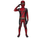Halloween Costumes Kids Adult Cosplay Party Deadpool Costume Bodysuit Onesie