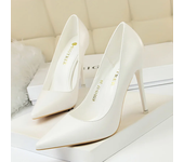 2025 Women 7.5cm 10.5cm High Heels Pumps Lady Wedding Bridal Scarpins Stripper Low Heels Plus Size Fetish Party Blue Pink Shoes