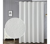 and Composite Foaming Polyester Mildew Proof Bathroom Curtain Waterproof Cloth Shower