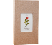 Slip-in Style Linen Photo Album 300 Sheets Fabric Cover Souvenir Photos Books 6-Inch Window Design Picture Albums Family