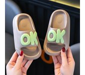 EVA zapatillas para niños de dibujos animados lindo baño antideslizante hogar al aire libre niños y niñas sandalias de bebé