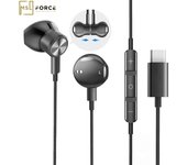 headphones with high quality cable Wired headset C type Gaming earphone for iphone galaxy oneplus vivo redmi 3.5mm Earphones