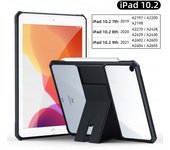 Transparent Tablet Case For iPad Pro 11 2022 2020 Air 4/5 10.9 10th 10.2 7/8/9th 9.7 5/6th mini 45 6 Ultra-thin Cover With Stand