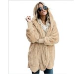 New Autumn and Winter Fur Warm Cotton Coat Mid-length Double-sided Coat
