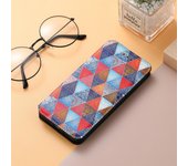 For Oneplus ACE Nord 2t 3 2v N20 se carcasa de teléfono móvil de cuero diamante con patrón pintado