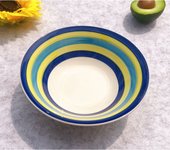 Preciosos Platos Pintados A Mano, Vajilla De Colores, Exquisitos Platos Para Uso Doméstico