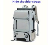 Mochila de Viaje Mujer Impermeable 16 Pulgadas Portátil Negocios con Bolsa Zapato Oculta