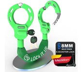 Patinete Electrico, Antirrobo Para Bici, Xiaomi Segway-Ninebot Patinete eléctrico, Moto, Bicicleta (4 colores) Candado Antirrobo de Doble Anillo