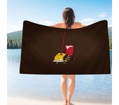 Rug Bedroom S-SpongeBobs Bath Towel Microfiber Soft Water Absorbing Breathable For Girl Kids Decorative Cartoon Beach