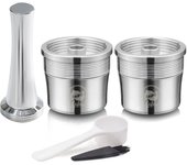 ICafilas Reusable Coffee Capsule Pod For illy X7.1 illy Y5 Mahine Stainless Steel Refillable Coffee Maker Filter