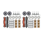 2X for Dreame Bot L30 Ultra Robot Vacuum Cleaner Spare Parts, Rubber / Side Brush, Cover, Filter, Mop Rag, Dust Bag