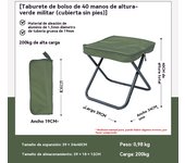 Silla plegable ligera multifunción familiares party camping al aire libre viajar pesca Portátil