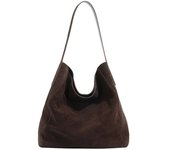 Bolso de Mano de Cuero Esmerilado - Gran Capacidad y Novedad 2025 para Mujer