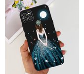 For Motorola Moto G9 Power Case Moto G9 Play Silicone Soft Cover Fashion Flower Painted Matte Case For MotoG9 Power TPU Fundas