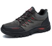 TaoBo, zapatos de senderismo de estilo clásico para hombre, zapatos deportivos de nieve con cordones de piel, zapatos de montaña con suela acolchada para hombre, zapatos de Trekking