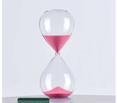 5/10/30/60 Minutes Time Home Decoration Glass Hourglass Ornaments Household Items Yellow Sand Timer