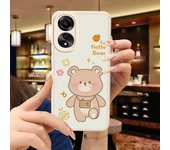 Funda de silicona a prueba de golpes, parachoques para OPPO A78 A58 A38 A18 4G