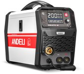 MIG Welder at 200Apm 110V/220V Dual Voltage MIG Welder Gas MIG/FLUX MIG/Lift Tig/Stick Multi-Process Aluminum MIG Welder with Airless MIG Welder MIG-270