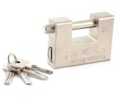Monoblock Anti-rust Extra Thick Container Lock Armoured Padlock Security Lock Container Warehouse Keys