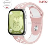 Applicable to Watch 3 sports strap, smart breathable and energetic silicone bracelet, Huawei Fit 2 accessories