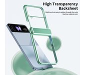 Clear Back For Samsung Galaxy Z Flip 4 3 Flip3 Case Hard Spring Hinge Protection Cover