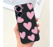 Women Fashion Back Capa For ITEL P40 ItelP40 P40+ P40 Plus Phone Case Soft Liquid Silicone Bumper Para Flower Butterfly Fundas