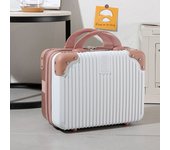Maleta de viaje de 14 pulgadas para mujer, Mini caja de cosméticos, organizador de viaje de mano, gran oferta