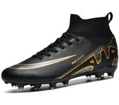 Zapatillas de fútbol de entrenamiento con tacos extendidos, zapatillas deportivas para hombre y niño